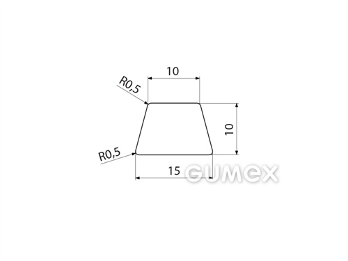 SILIKONPROFILE TRAPEZFORM